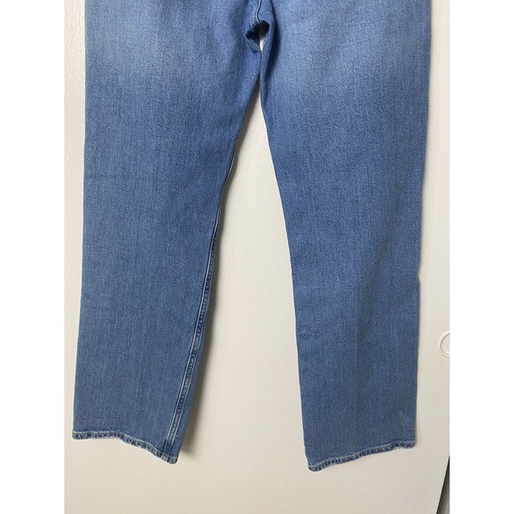 GAP Loose Fit High Rise Jeans Women's Size 26 2P Blue Distressed - Picture 14 of 15